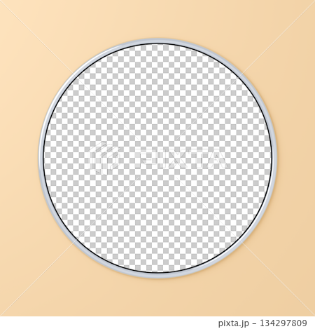 3D材質_金屬框架_黃色 3D材質_金屬框架_黃色 134297809