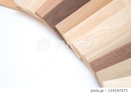 木材各種とコピースペース 134297875
