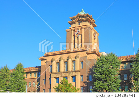 愛知県名古屋市、名古屋市役所本庁舎の風景 愛知県名古屋市、名古屋市役所本庁舎の風景 134298441