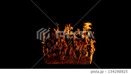 Capture of a burning rectangular surface, isolated on a black background. Perfect for VFX overlays, compositing, and cinematic fire effects. Capture of a burning rectangular surface, isolated on a black background. Perfect for VFX overlays, compositing, and cinematic fire effects. 134298925