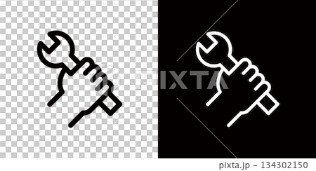 メンテナンス,修理,レンチなどを表すアイコン 134302150