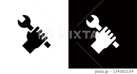 メンテナンス,修理,レンチなどを表すアイコン 134302154