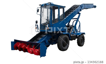 Snow removal machine is designed to clear snow from roads and pathways in cold regions. This equipment helps manage winter weather conditions effectively and safely. Snow removal machine is designed to clear snow from roads and pathways in cold regions. This equipment helps manage winter weather conditions effectively and safely. 134302188