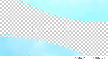 淺藍色水彩繪製的幾何背景，線條呈現曲線狀 134306374