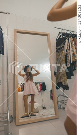 A Wonderful Journey through Fashion Exploration in a Chic Boutique Mirror of Style A Wonderful Journey through Fashion Exploration in a Chic Boutique Mirror of Style 134308153