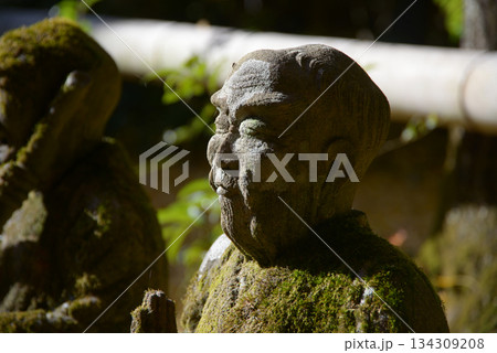 赤山禅院 十六羅漢石像 京都市左京区 赤山禅院 十六羅漢石像 京都市左京区 134309208