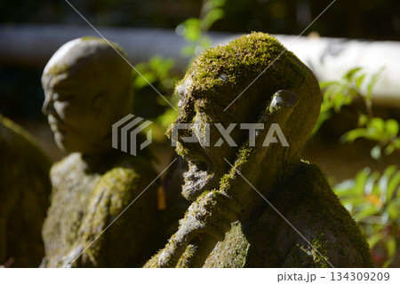 赤山禅院　十六羅漢石像　京都市左京区 134309209