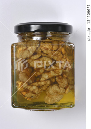 Walnuts in Honey Jar Walnuts in Honey Jar 134309671