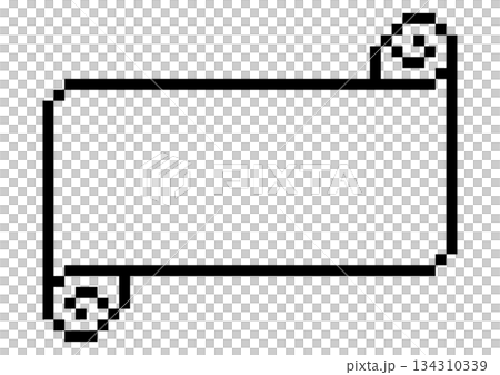 捲軸和羊皮紙像素藝術 捲軸和羊皮紙像素藝術 134310339