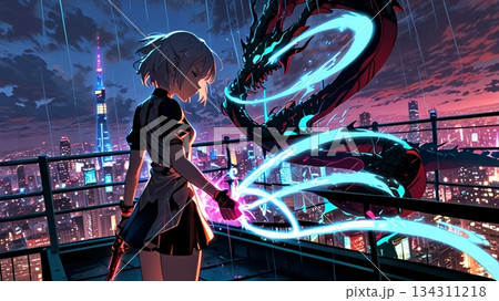 AI生成 女戦士 AI生成 女戦士 134311218