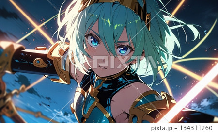 AI生成　女戦士 134311260