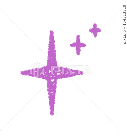 Crayon sketch magic star element with bright sparkle and purple burst effect. Spark shines as a firework and starburst icon, adding unique pattern for festive projects or celebratory card designs. Crayon sketch magic star element with bright sparkle and purple burst effect. Spark shines as a firework and starburst icon, adding unique pattern for festive projects or celebratory card designs. 134313519