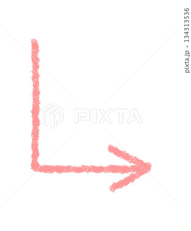 Hand drawn arrow in pastel crayon style forms a swirl with chalk stroke. Icon and symbol element for sketch pointer or direction art, subtle texture and soft pink effect, ideal for modern creative Hand drawn arrow in pastel crayon style forms a swirl with chalk stroke. Icon and symbol element for sketch pointer or direction art, subtle texture and soft pink effect, ideal for modern creative 134313536