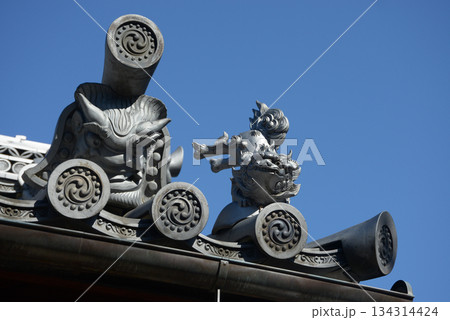 街角の風景　スケッチ写真 134314424