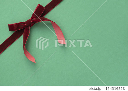 Butterfly ribbon knot and copy space Butterfly ribbon knot and copy space 134316228
