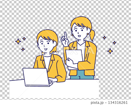 圖：一位年輕人教電腦使用 1 134316261