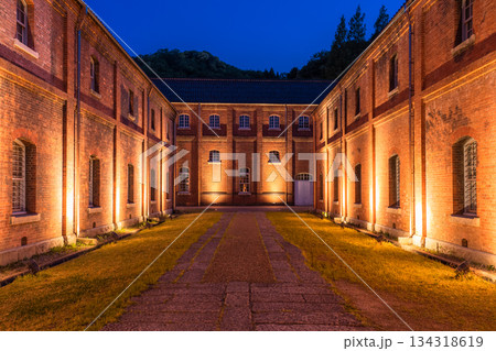 《京都府》舞鶴赤れんがパークの夜景 134318619