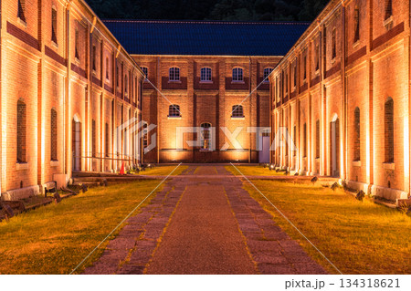 《京都府》舞鶴赤れんがパークの夜景 134318621