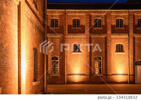 《京都府》舞鶴赤れんがパークの夜景 134318632