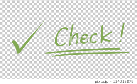 手繪支票和字母插圖 134318879