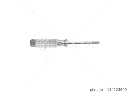 screwdriver isolated on white background close up screwdriver isolated on white background close up 134323640