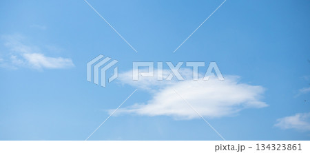 beautiful blue sky with clouds background 134323861