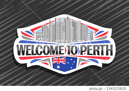 Vector logo for Perth 134323928