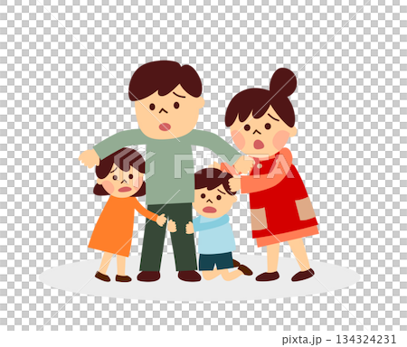 一家人害怕某件事 134324231