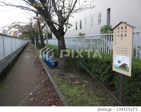 江東区の採荼庵跡近くにある芭蕉俳句の散歩道 江東区の採荼庵跡近くにある芭蕉俳句の散歩道 134325271