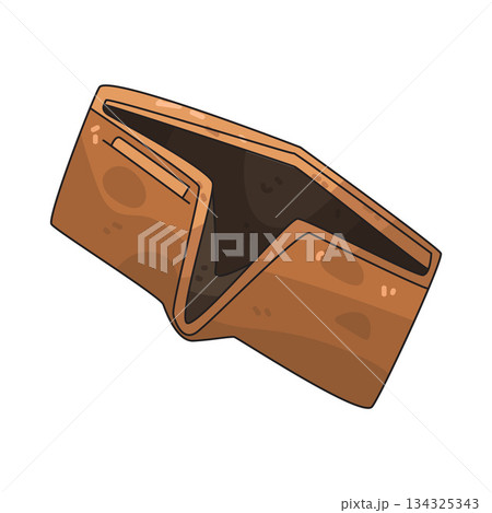 illustration of Empty Wallet 134325343