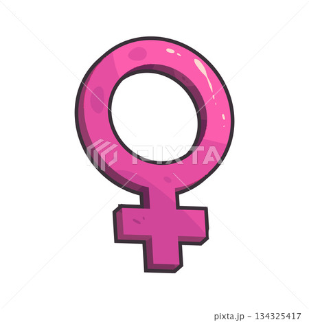 illustration of Female Symbol 134325417