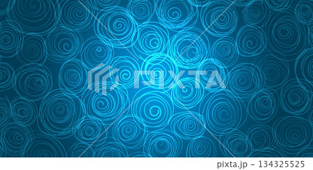 Light blue hand drawn spiral pattern icon in flat style. Spiral doodle vector illustration on isolated background. Swirl backdrop sign business concept. Light blue hand drawn spiral pattern icon in flat style. Spiral doodle vector illustration on isolated background. Swirl backdrop sign business concept. 134325525