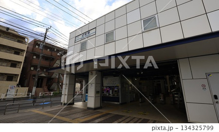 京浜急行大師線の港町駅南口 134325799