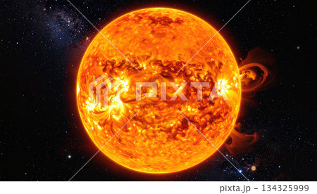 宇宙　惑星　生成AI　背景　 134325999