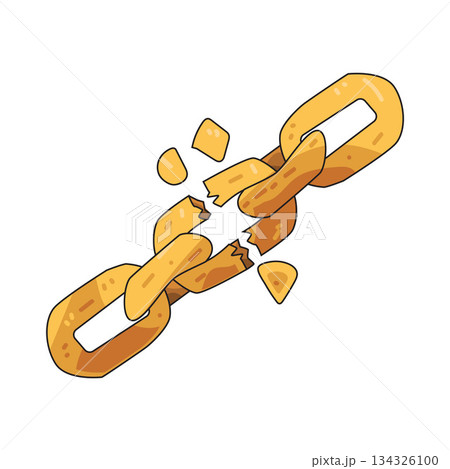 illustration of Broken Link 134326100