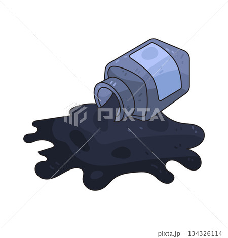 illustration of Spilled Ink illustration of Spilled Ink 134326114