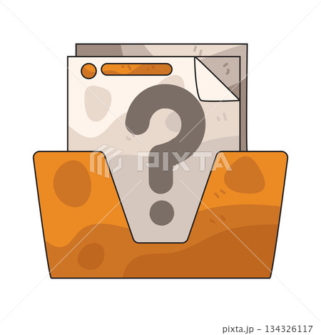 illustration of Corrupted File illustration of Corrupted File 134326117