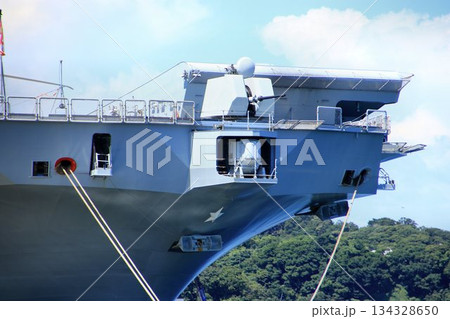 揚陸艦としての機能も有する… イタリア海軍の軽空母『カブール』 揚陸艦としての機能も有する… イタリア海軍の軽空母『カブール』 134328650