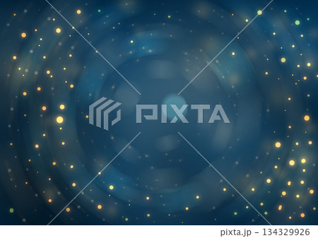 blue background with glowing particles in universe 134329926