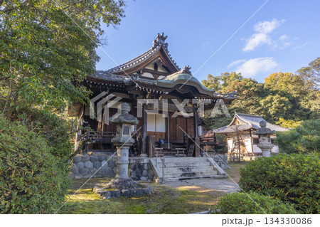 秋篠寺 大元堂 紅葉の季節 秋篠寺 大元堂 紅葉の季節 134330086