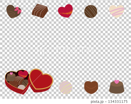 Valentine's Day Background A Valentine's Day Background A 134331175