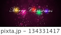 Merry Happy Christmas Banner 134331417