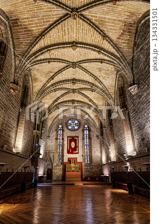 Interior of the Cathedral Saint Mary in Pamplona, Navarre, Spain Interior of the Cathedral Saint Mary in Pamplona, Navarre, Spain 134331501