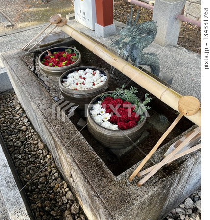 花手水 花手水 134331768