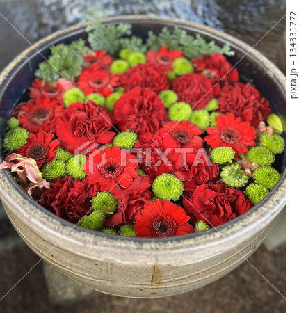 花手水 花手水 134331772