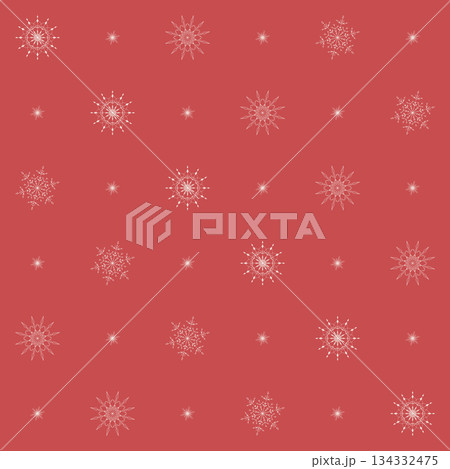 christmas pattern with snowflakes 134332475