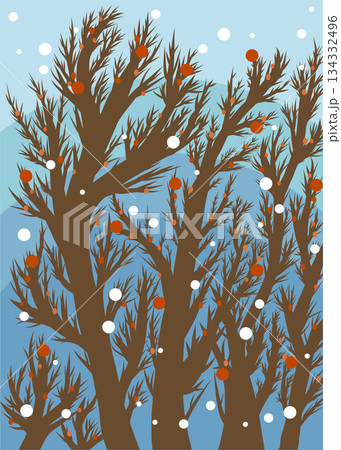 ウィンター 冬期 冬場 134332496