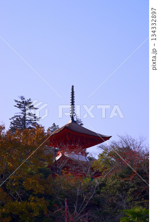 安芸の宮島・厳島神社・多宝塔 安芸の宮島・厳島神社・多宝塔 134332897