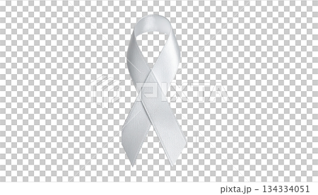 Illustration of isolated campaign ribbon icon on white background Illustration of isolated campaign ribbon icon on white background 134334051