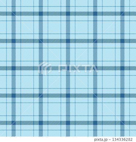 Canadian pattern texture check, art seamless fabric background. No people tartan textile vector plaid in light and cyan colors. Canadian pattern texture check, art seamless fabric background. No people tartan textile vector plaid in light and cyan colors. 134336282